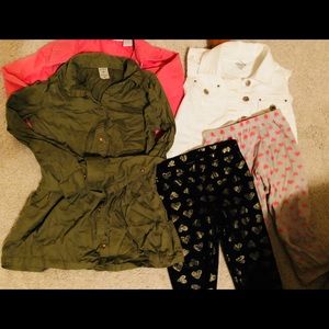 SALE!! 5 piece Spring clothing BUNDLE size 6/7!